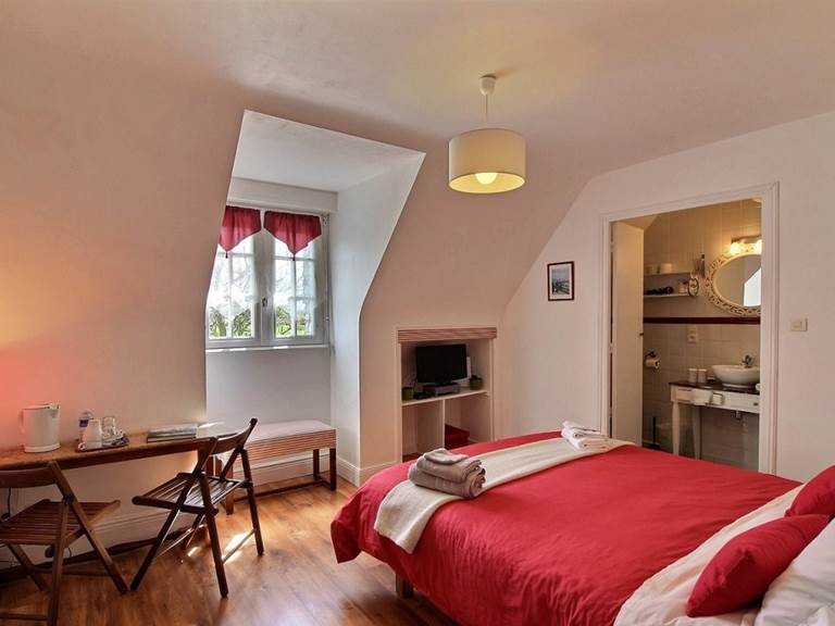 Chambre rouge du Trégonnec