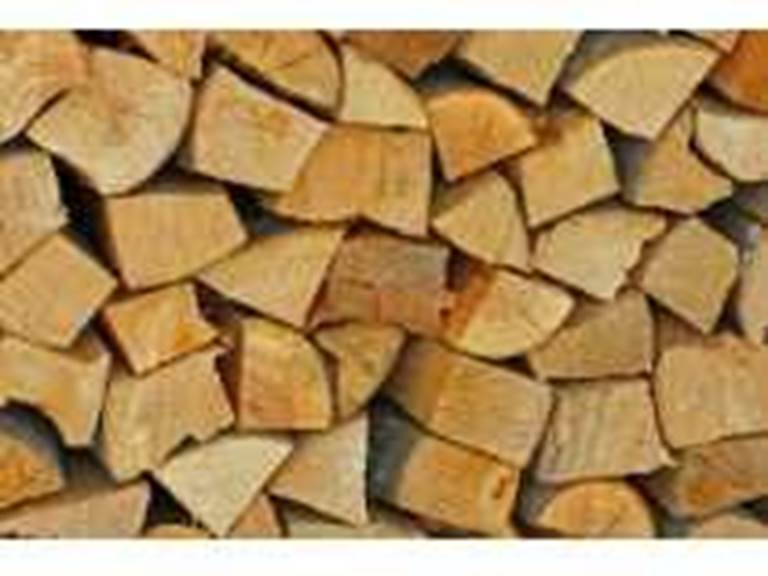 Unquartdecorde de bois chauffage