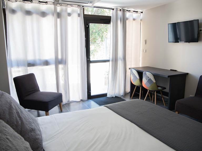 Chambre supérieure avec terrasse du logement 6.