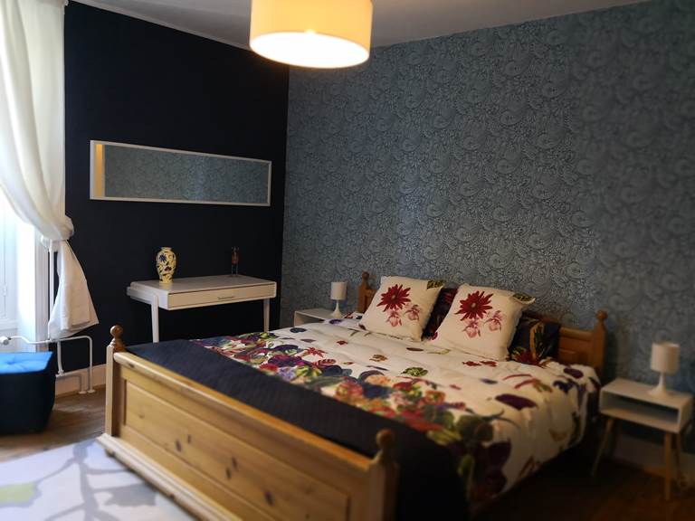 Maison Courbarien- chambre double Lazuli