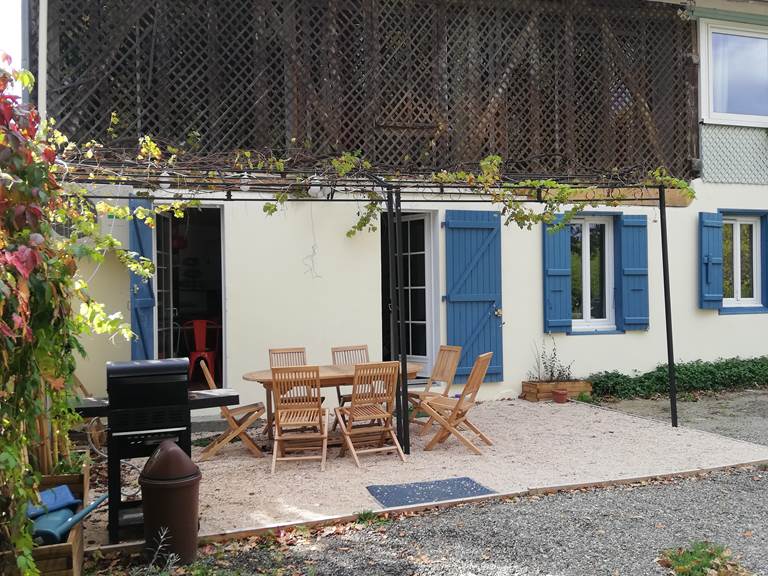 accès du gite