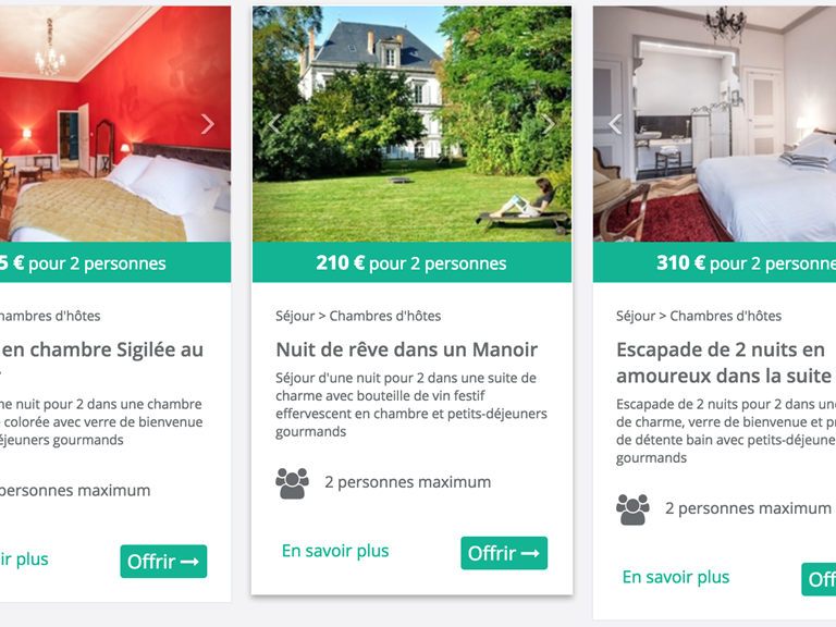Bon cadeaux Manantie