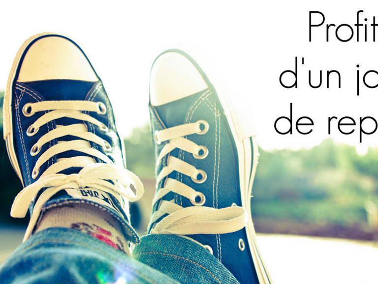 Profitez de quelques jours de repos!