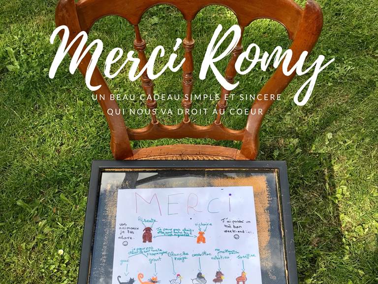 Merci Romy LES LODGES DU CHATEAU
