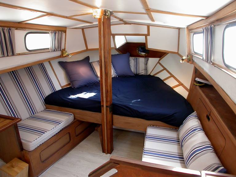 Cabine avant lit