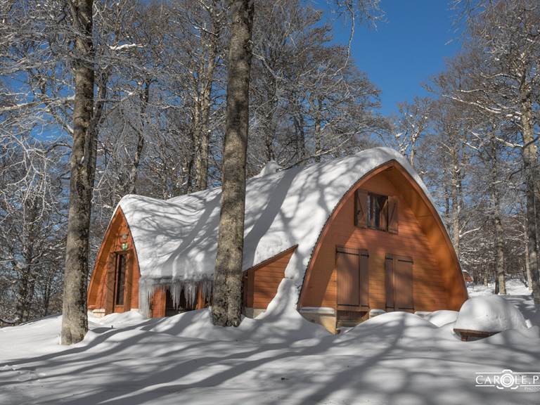 Le Gabizo entre neige et soleil..