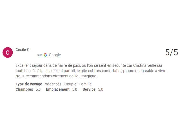 Avis Google 20091