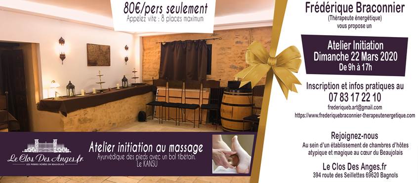 Stage Massage Le Clos Des Anges 2020