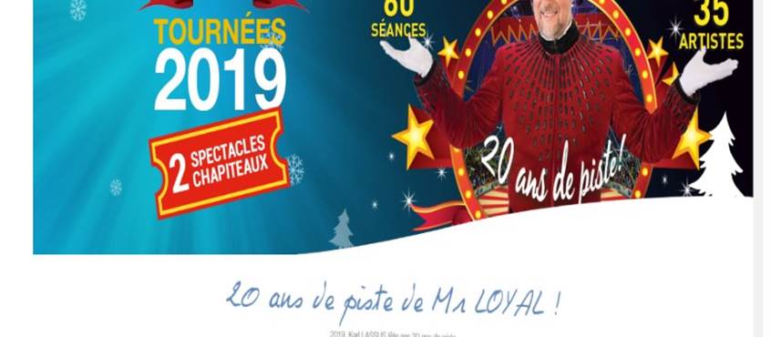 Cirque de Noël à Dax en Décembre 2019