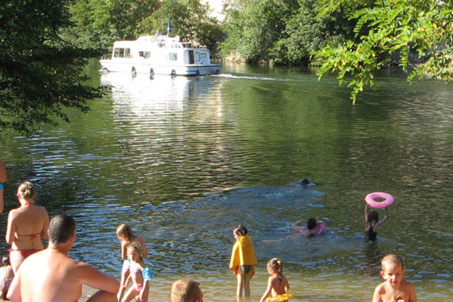 baignade en rivière