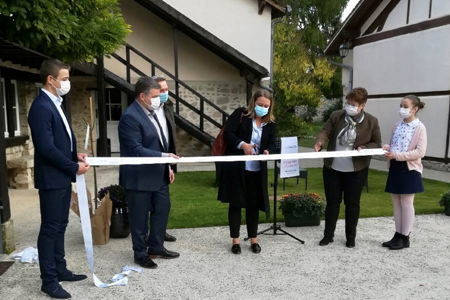 Inauguration Clos Saint Lubin