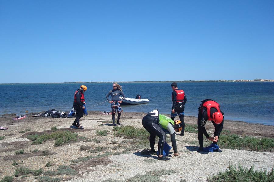 Arrivée sur l'ile